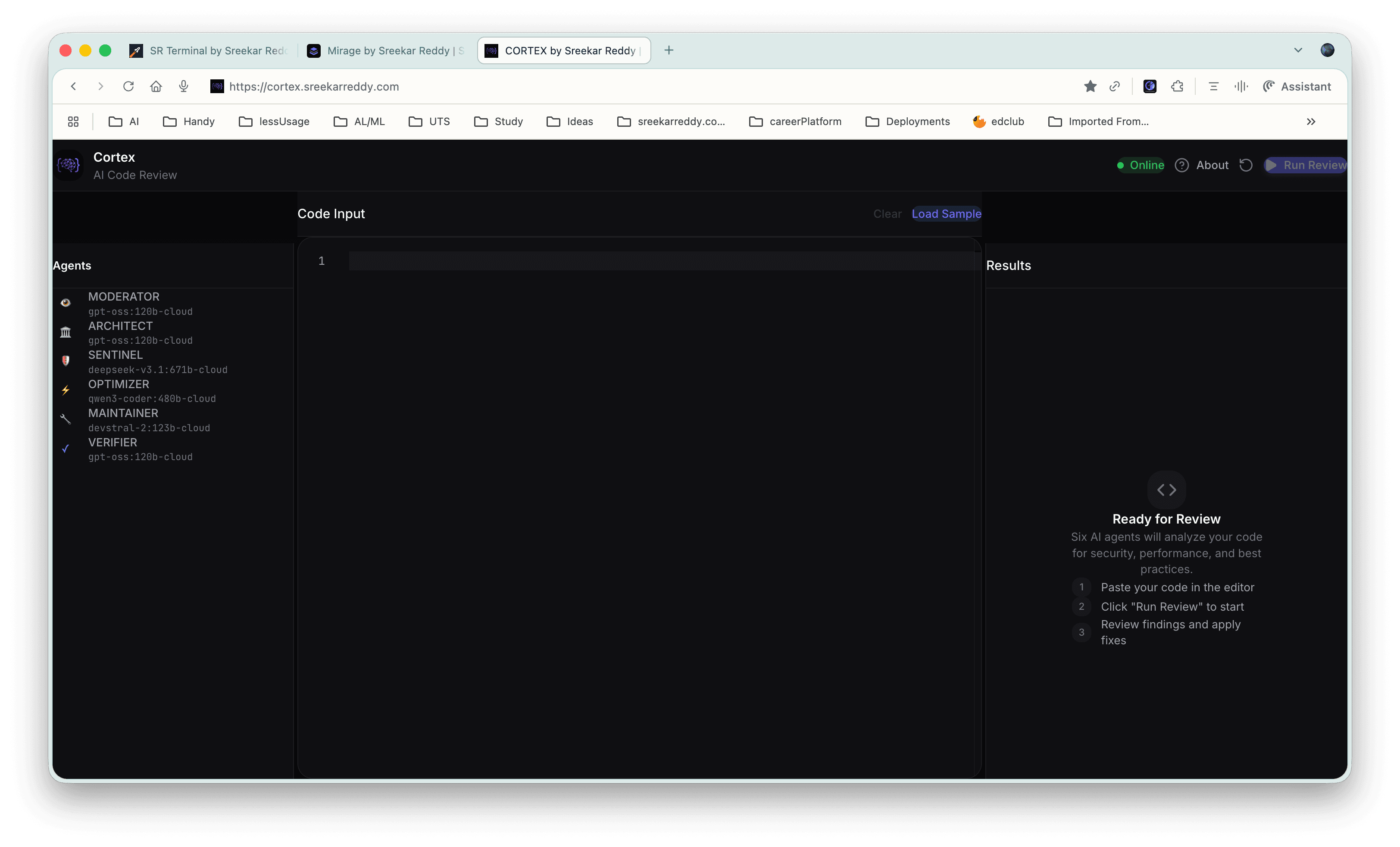 Cortex – Multi-Agent AI Code Review Council Cover