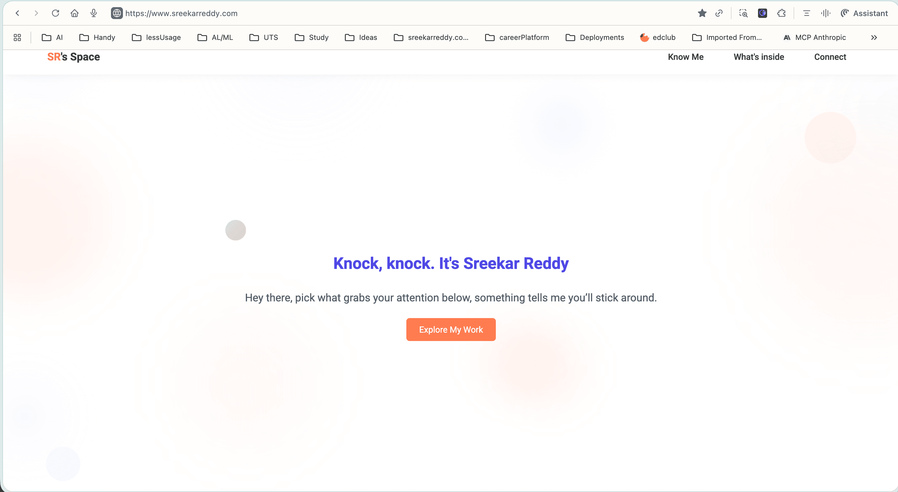 sreekarreddy.com – Full-Stack Digital Platform Cover